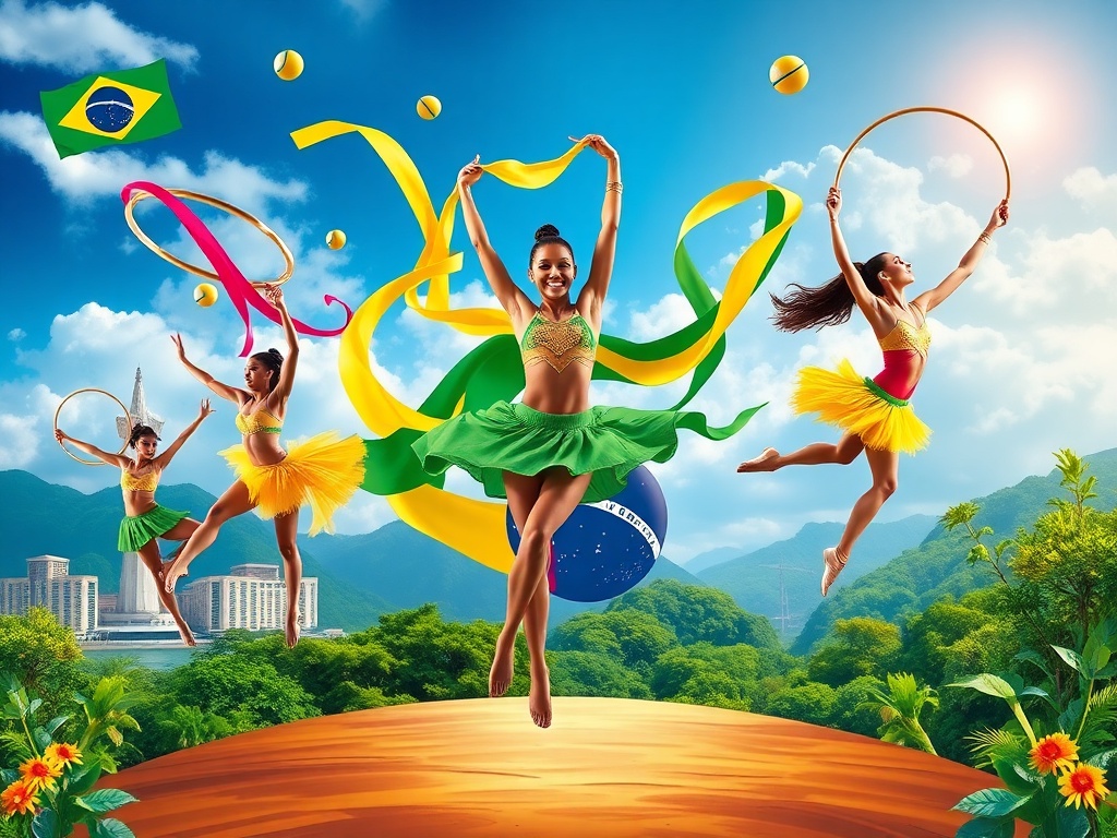 Ginástica Rítmica Brasileira Perspectivas de Medalhas nas Próximas Copas