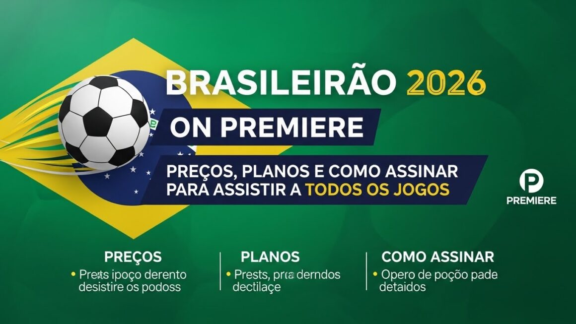 Brasileirão 2026 no Premiere: Preços, Planos e Como Assinar para Assistir a Todos os Jogos
