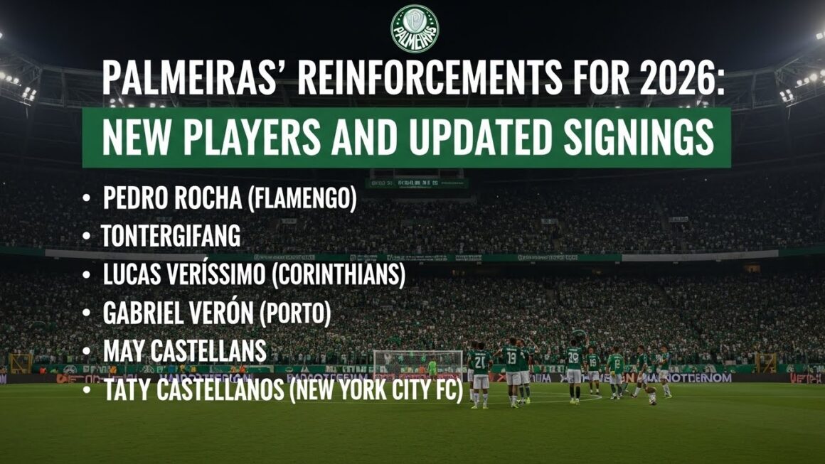 Reforços do Palmeiras para 2026: Lista Completa de Novos Jogadores e Contratações Atualizadas