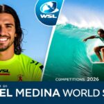 Gabriel Medina e o Surfe Mundial: Calendário Completo das Competições da WSL 2026