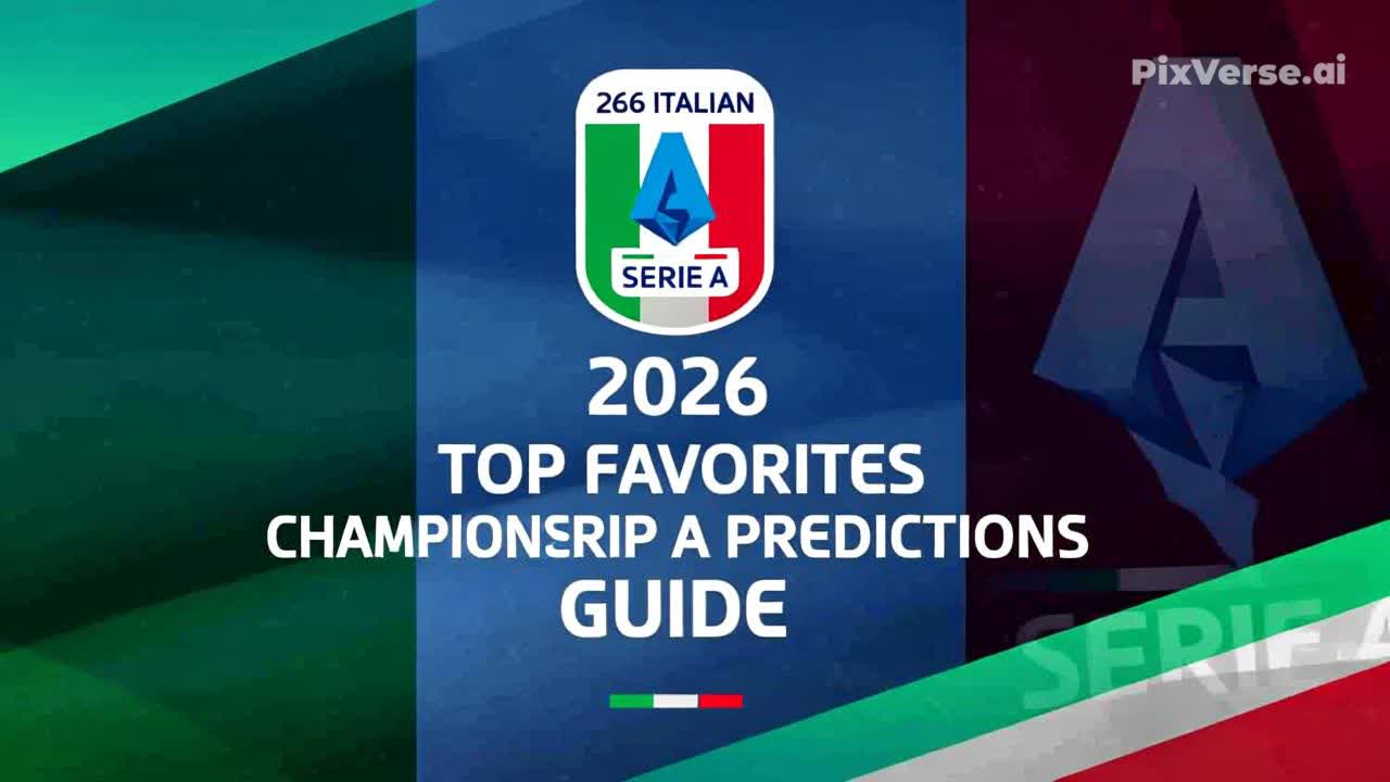 Guia do Campeonato Italiano 2026: Principais Favoritos e Previsões da Serie A