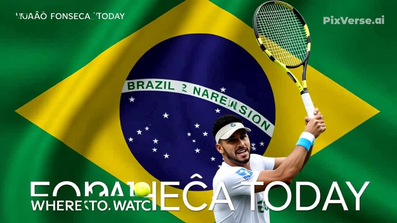 João Fonseca Hoje: Onde Assistir ao Jogo do Novo Fenômeno do Tênis Brasileiro ao Vivo