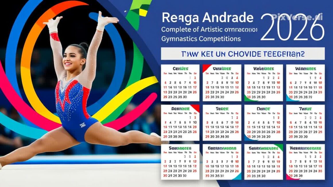 Rebeca Andrade em 2026: Calendário Completo das Competições de Ginástica Artística
