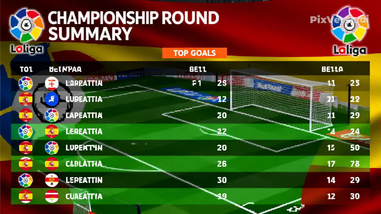 Resumo da Rodada do Campeonato Espanhol: Principais Gols e Resultados Atualizados da La Liga