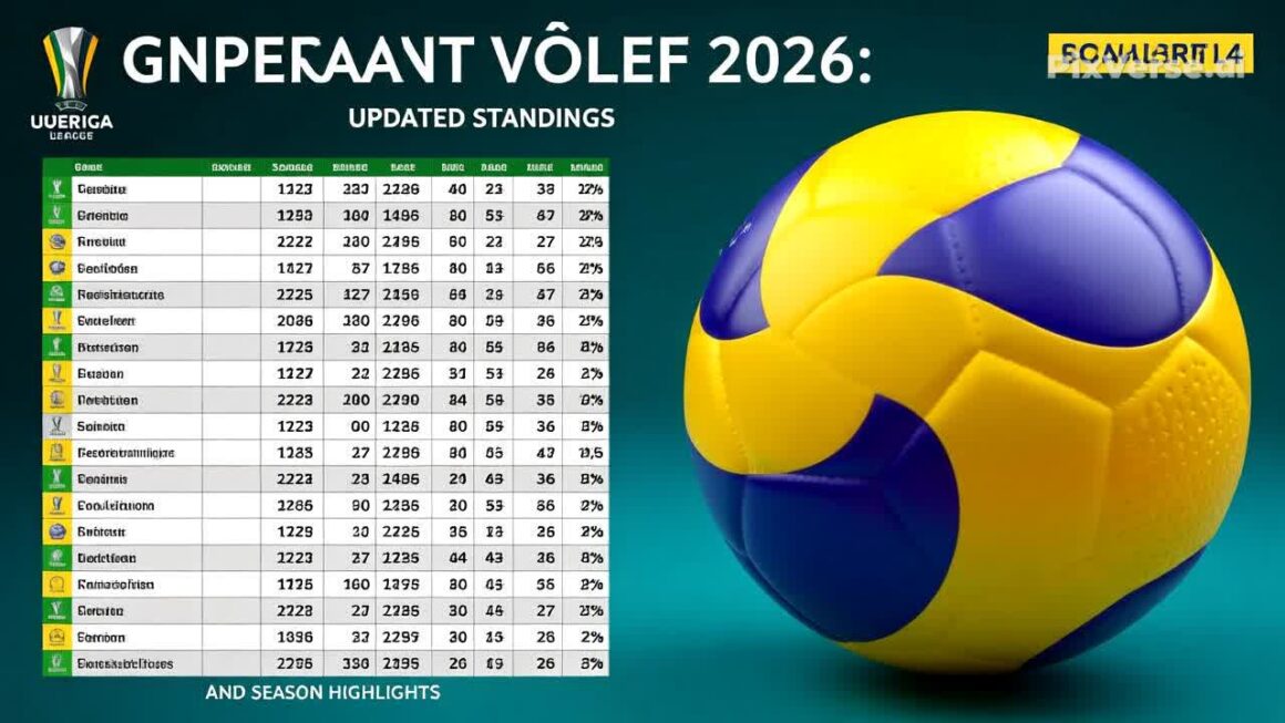 Superliga de Vôlei 2026: Tabela de Jogos, Classificação Atualizada e Destaques da Temporada