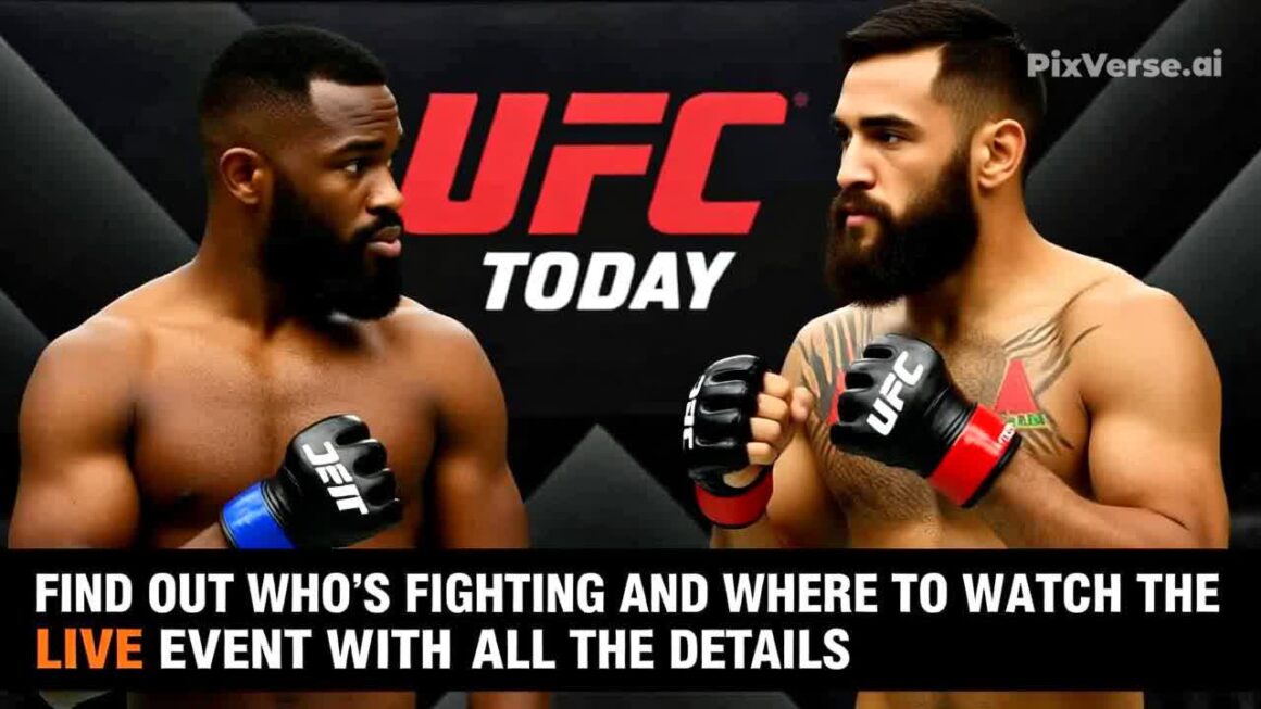 UFC Hoje: Saiba Quem Luta e Onde Assistir ao Evento Ao Vivo com Todos os Detalhes